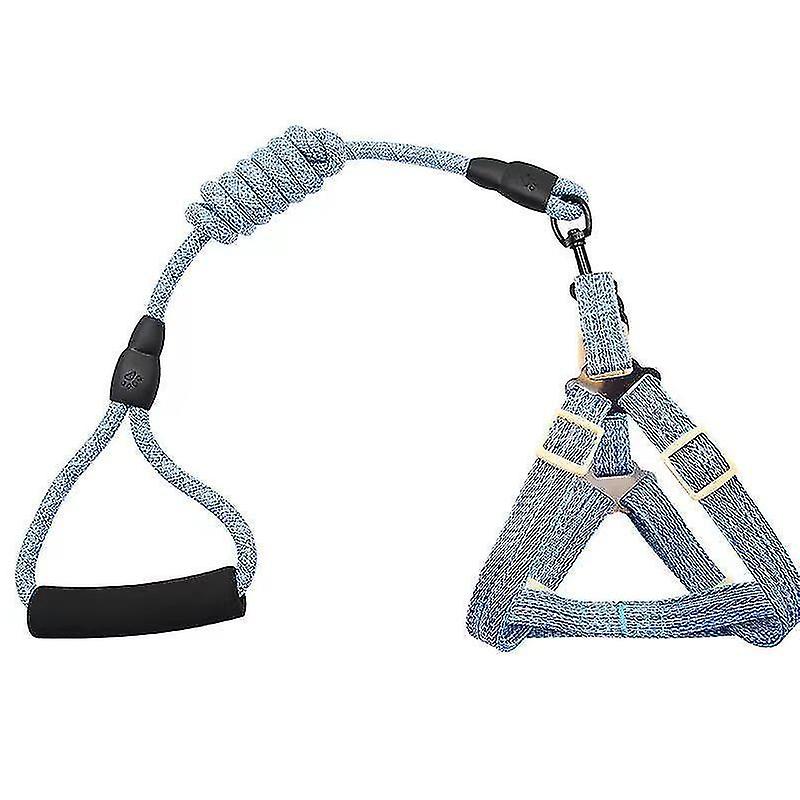 Dog Leash & harness, Durable, Comfortable Walk Set with sponge handle