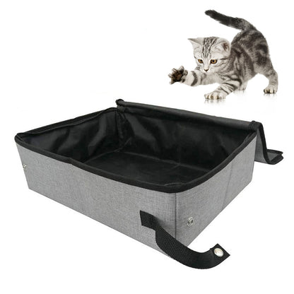 Foldable Waterproof Cat Litter Box