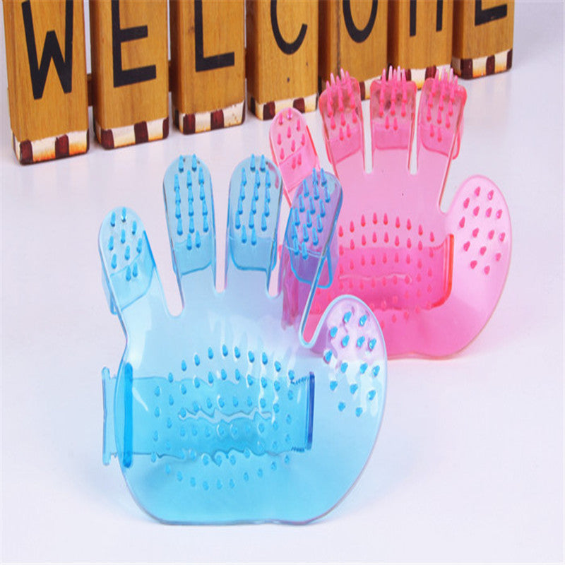 5 Finger Dog Shower Brush