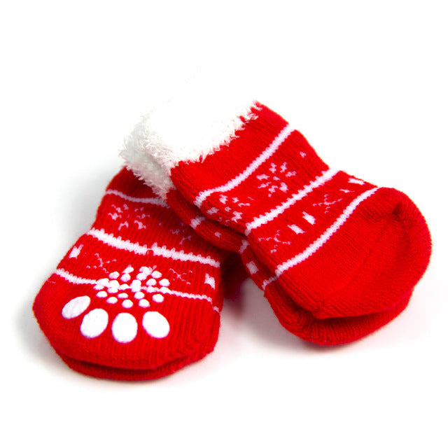 Festive Dog Socks Christmas Edition