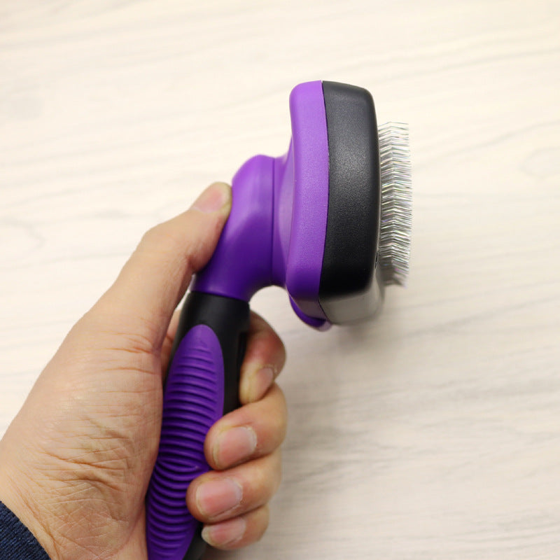 Self-Cleaning Cat & Dog Grooming Brush